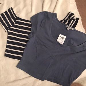 Set of 2 Charlotte Russe crop tops